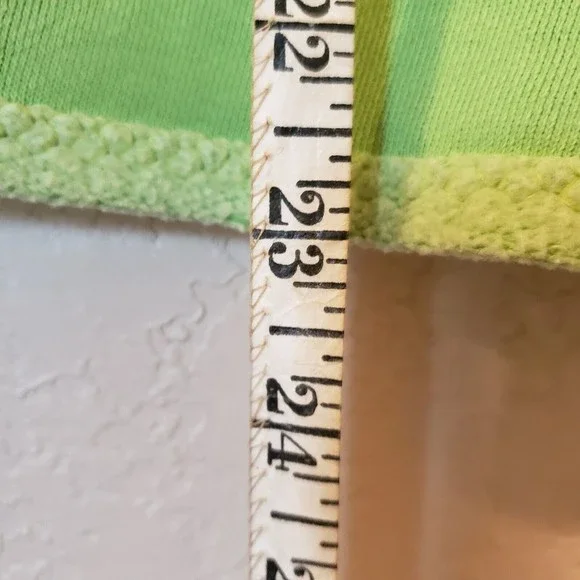 Women's Lime Green Colorful Fish Embroidered Sweatshirt Sz Small - Picture 6 of 7